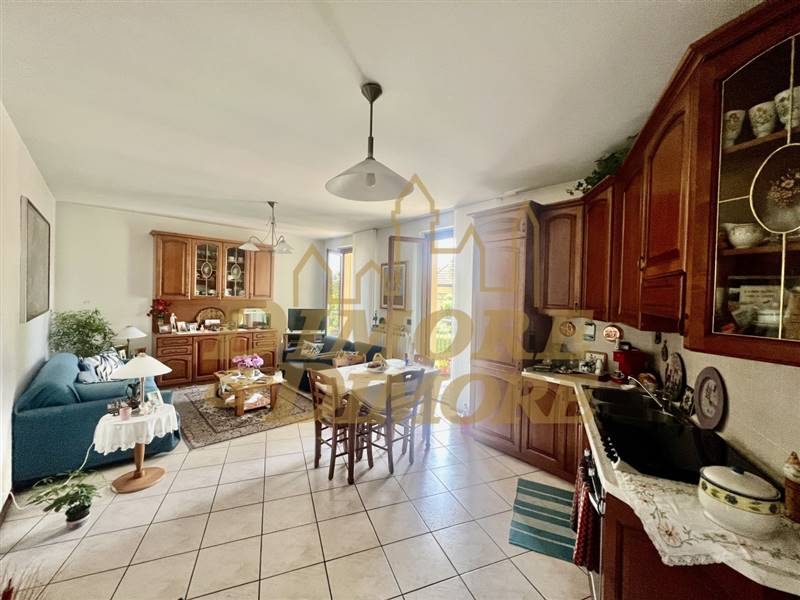 Zona giorno con cucina