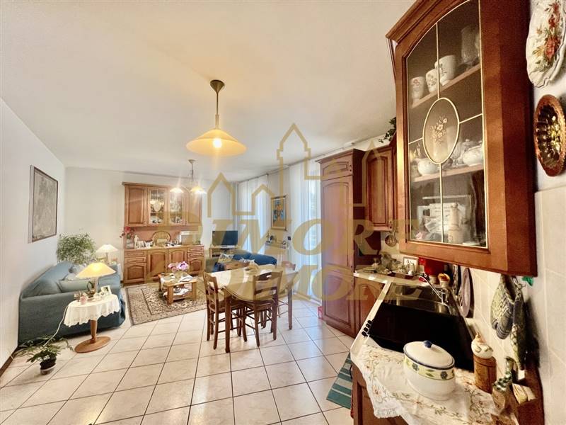 Zona giorno con cucina