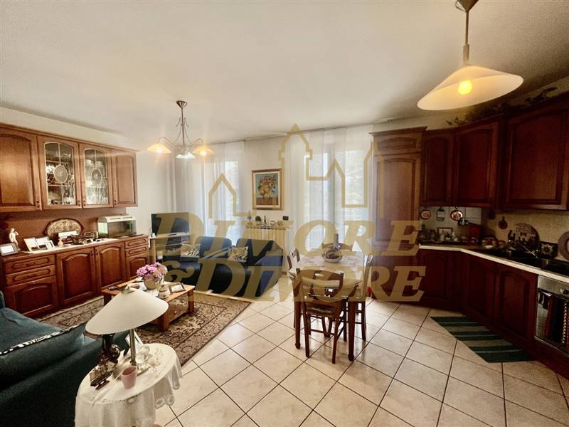 Zona giorno con cucina