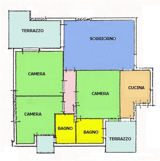 Appartamento abitabile in zona Villa San Martino a Pesaro
