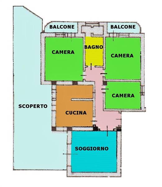 Appartamento da ristrutturare in zona Loreto a Pesaro