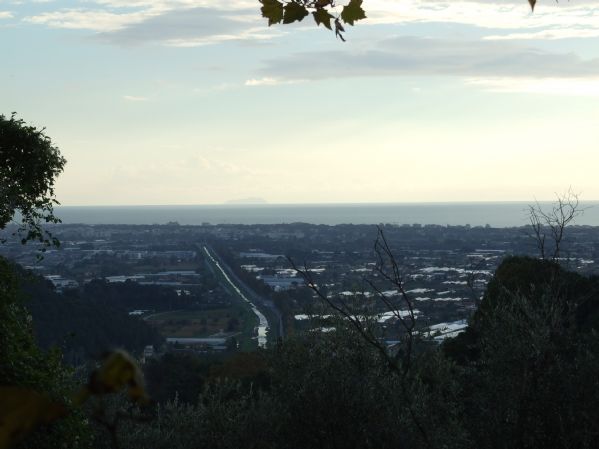 vista dalla villa
