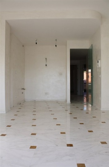 Soggiorno living con cucina