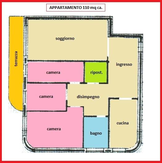 Appartamento abitabile in zona Marina di Carrara a Carrara