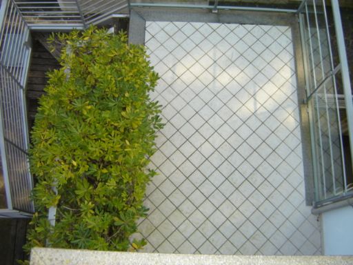 vista dal balcone mansarda