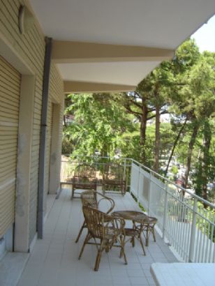 balcone abitabile e attrezzato