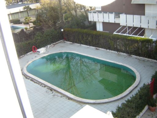 piscina vista dal balcone