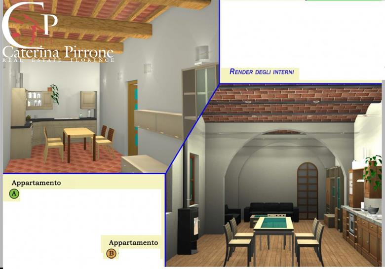 Fucecchio vendita complesso colonico con piscina