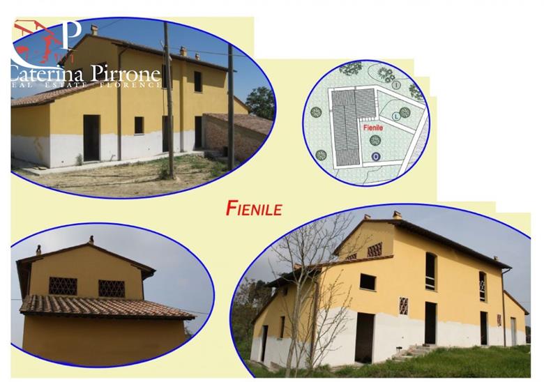 Fucecchio vendita complesso colonico con piscina