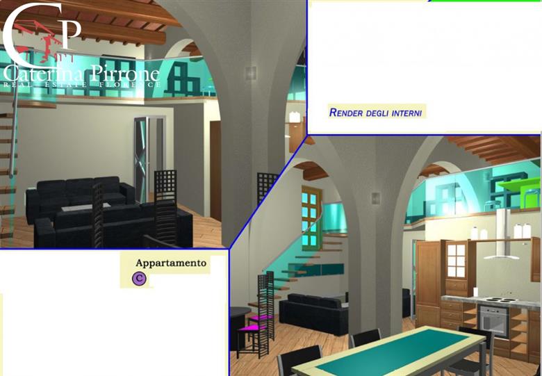 Fucecchio vendita complesso colonico con piscina