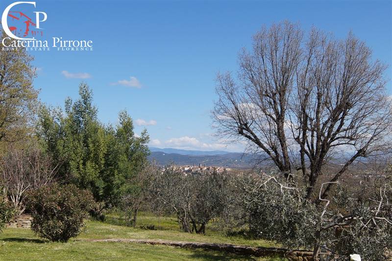 View onto the town close by