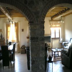 soggiorno con camino