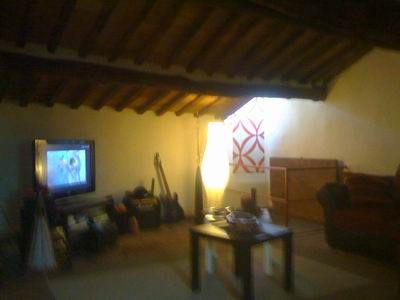 soggiorno con camino