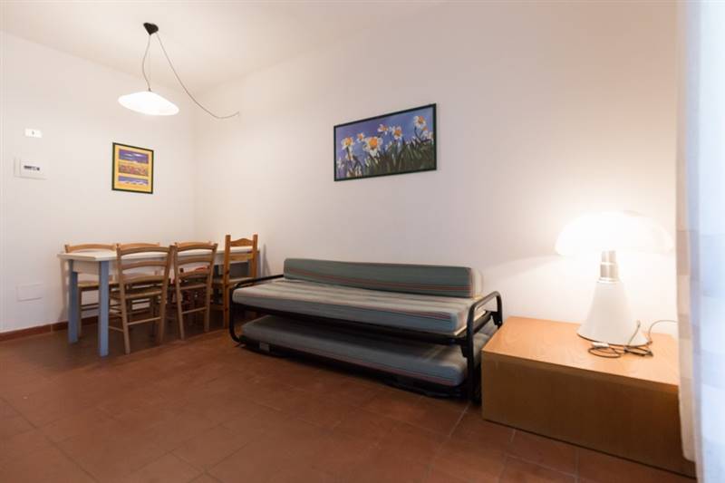 soggiorno con divano letto