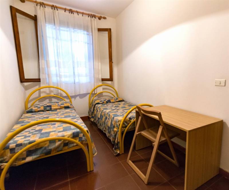 soggiorno con divano letto