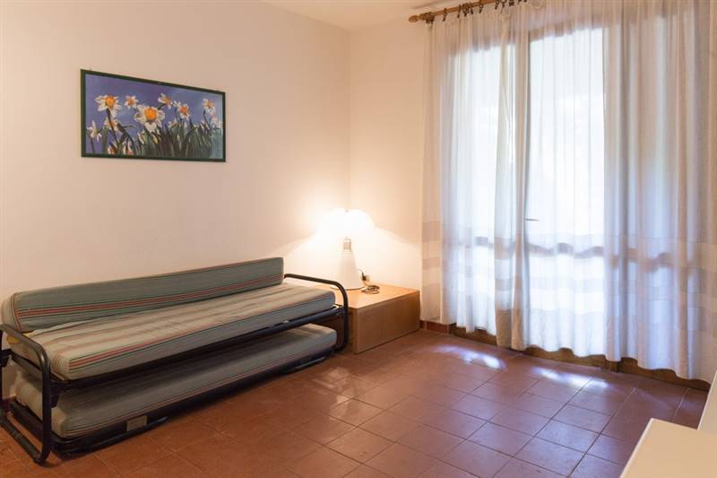 soggiorno con divano letto