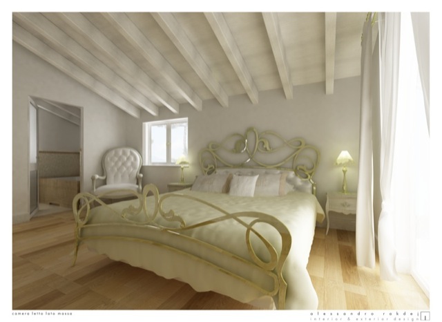 camera matrimoniale con bagno esclusivo e terrazz