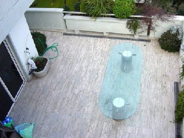 terrazza con dining-area