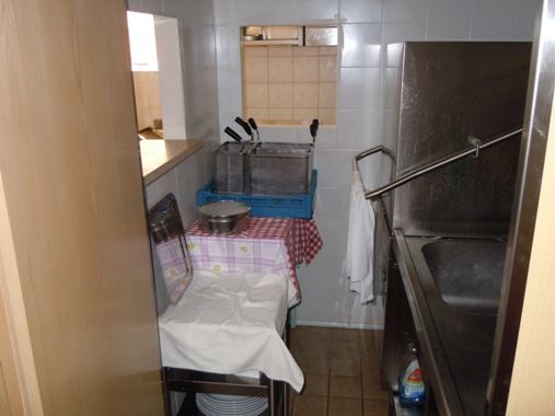 zona separata per lavastoviglie