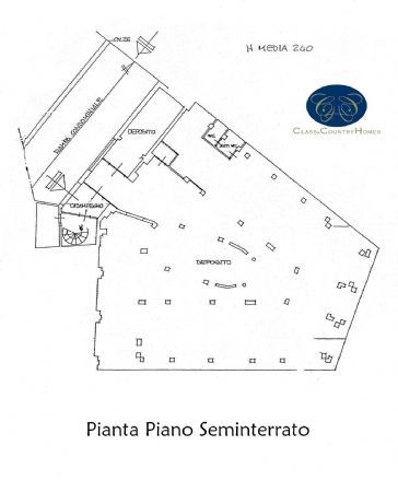 planimetria piano seminterrato