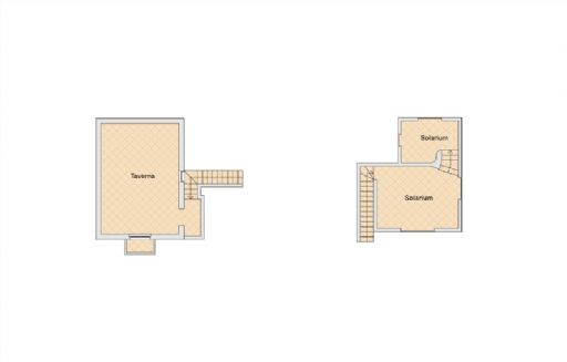 Piantina taverna e solarium