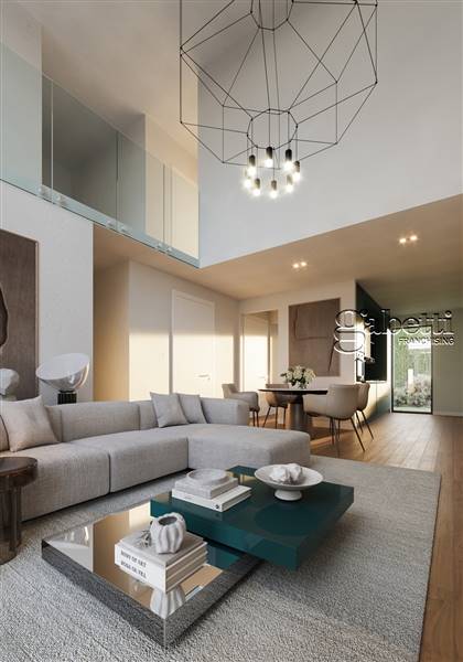 vista ingresso e soggiorno