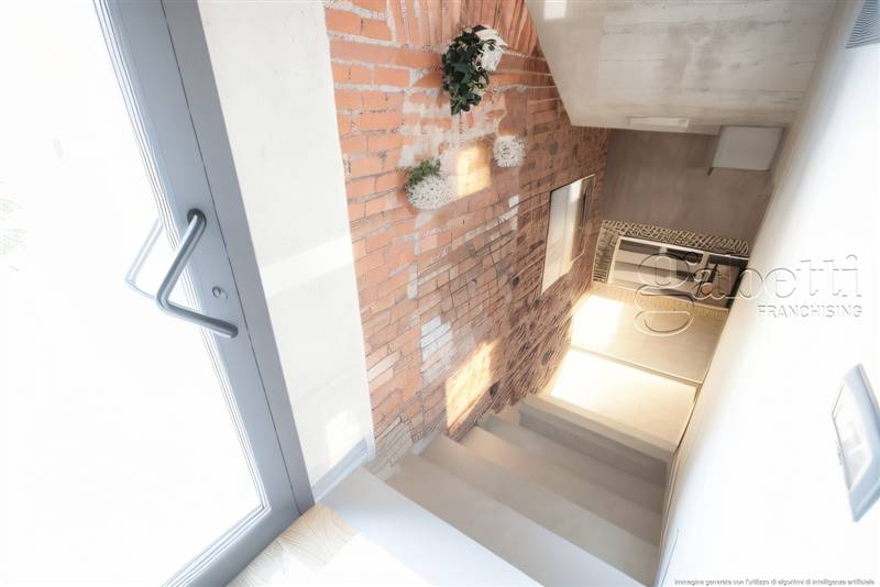 scala interna al piano interrato