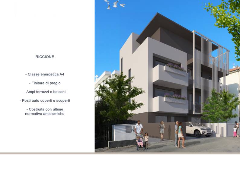appartamento in vendita a Riccione in zona Alba