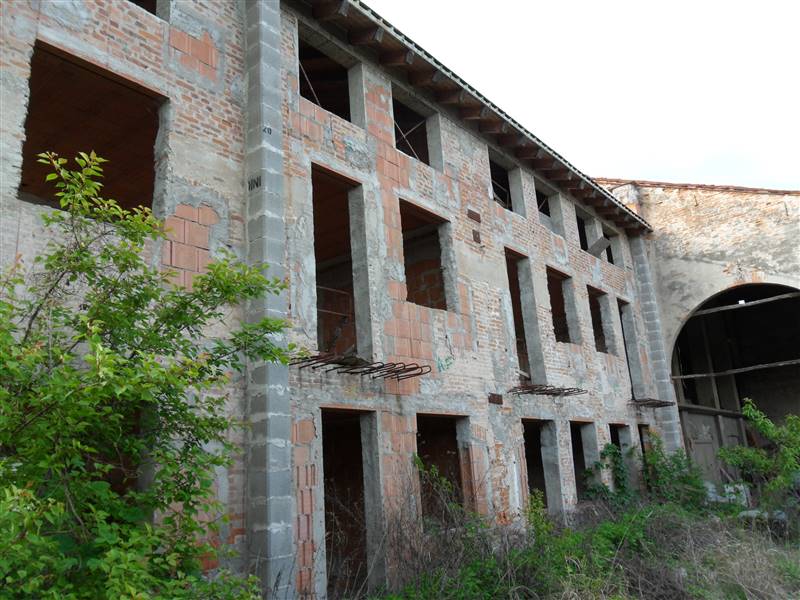Corpo Centrale Lato interno con Barchessa