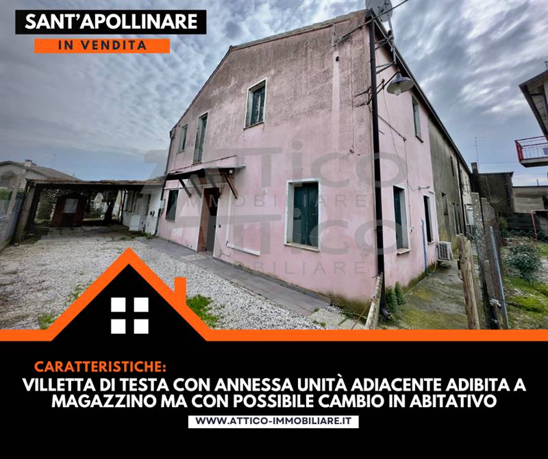 Casa semi indipendente in s. Apollinare ro in zona Sant'Apollinare a Rovigo