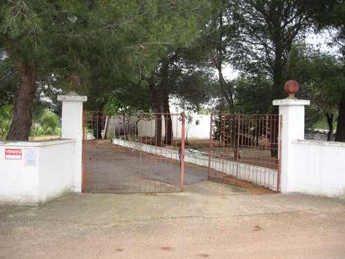 vista cancello d'ingresso