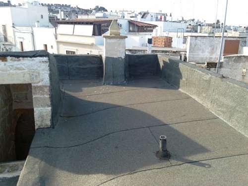 Terrazzo perfettamente isolato