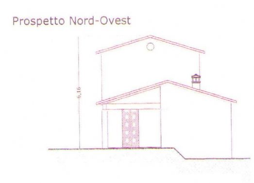 prospetto nord-ovest