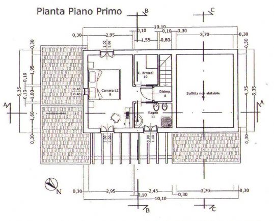 Pianta Piano Primo