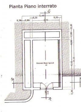 Pianta Piano Interrato